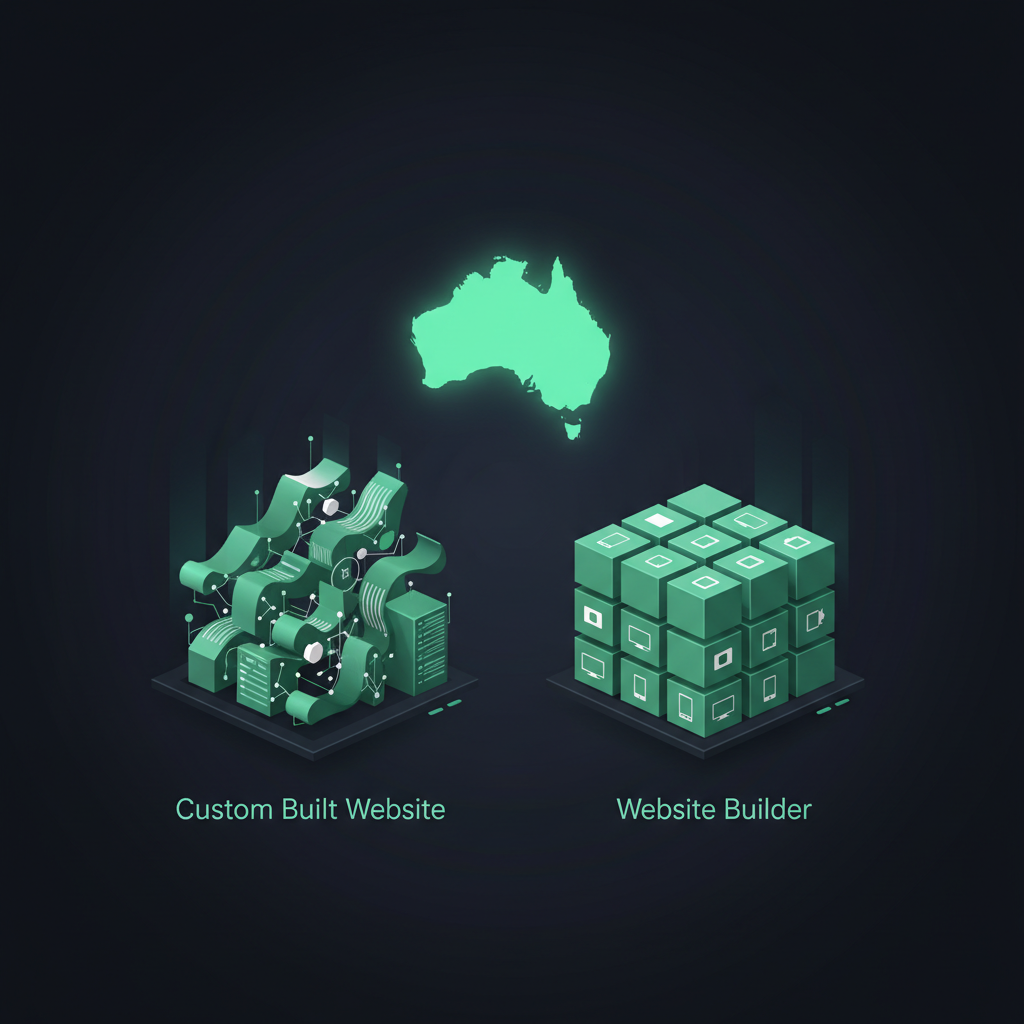 Custom Built Websites vs Builders: An Australian Guide