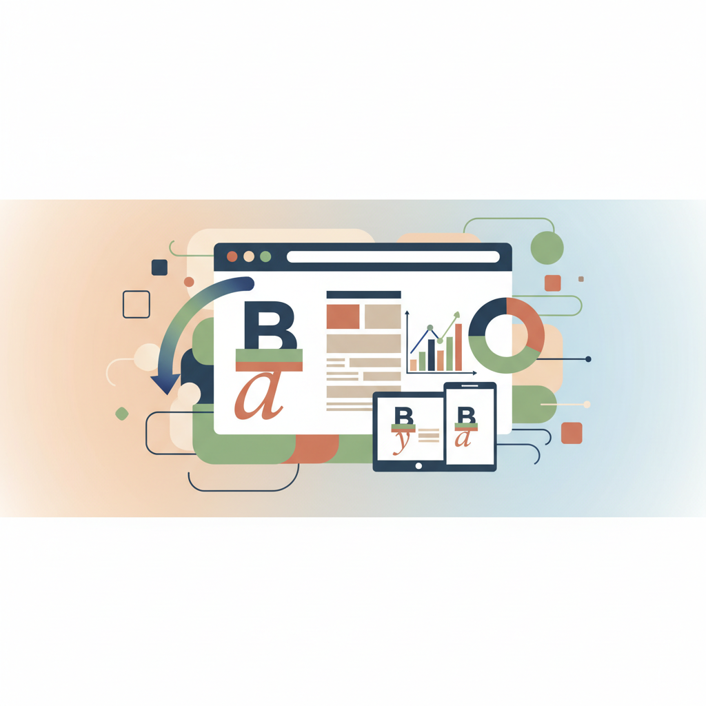 Typography pairing guide illustration for Australian brands crafting visual voice.