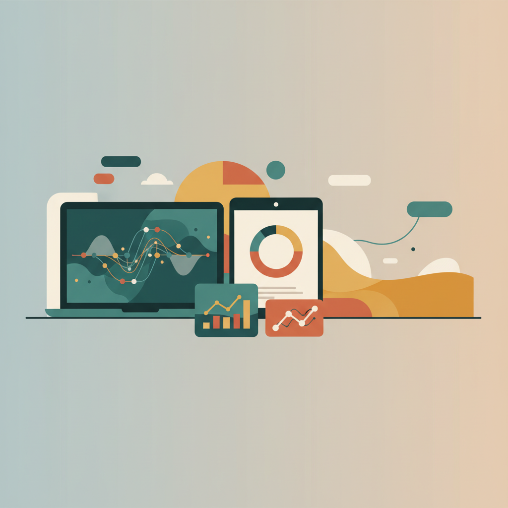 Illustration showcasing emerging web design trends for 2025 in Australia